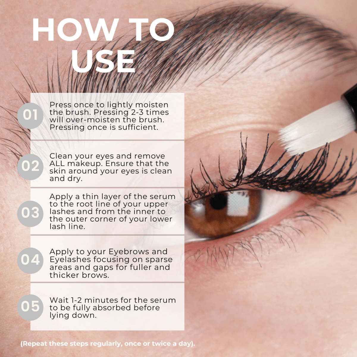 Lash&Brow Serum - Poldora UK